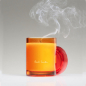 Preview: Paul Smith Scented Candle Bookworm, 240gr, Glas lid orangeyellow-red, style
